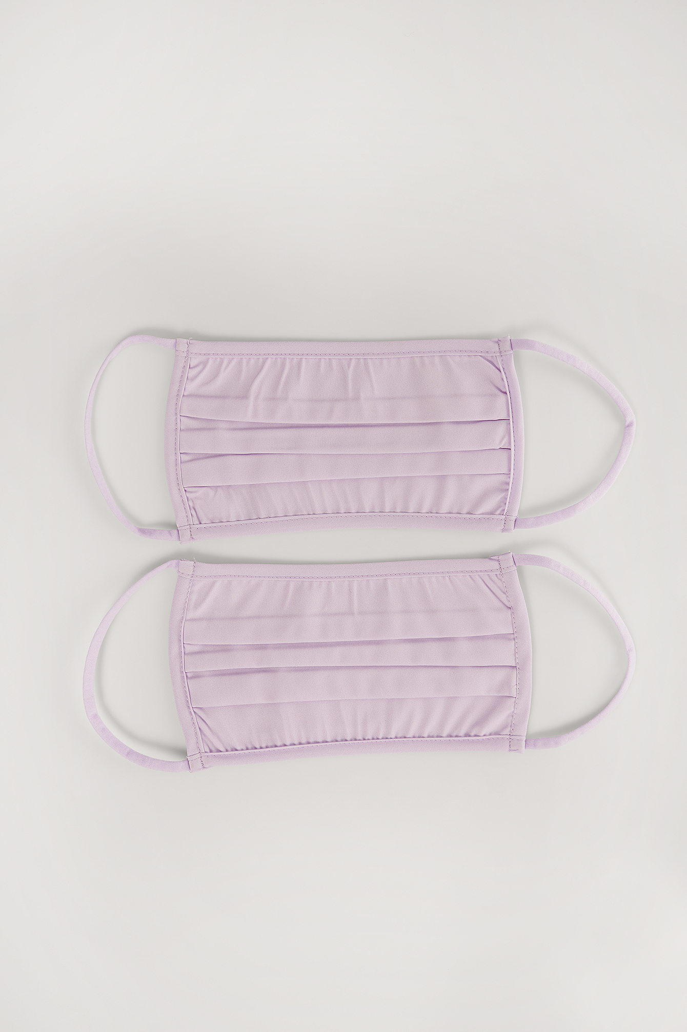 Lilac 2-Pack Solid Flat Masks