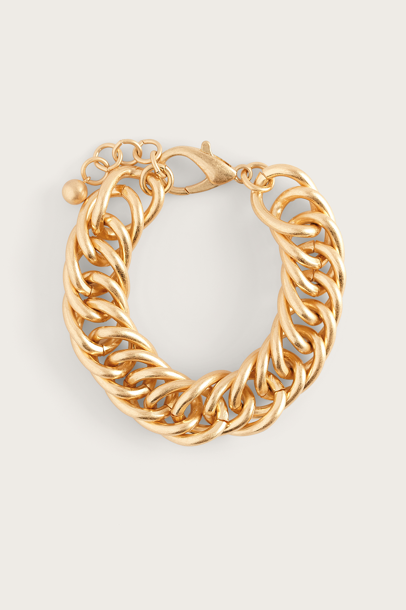 Gold Messy Chain Bracelet