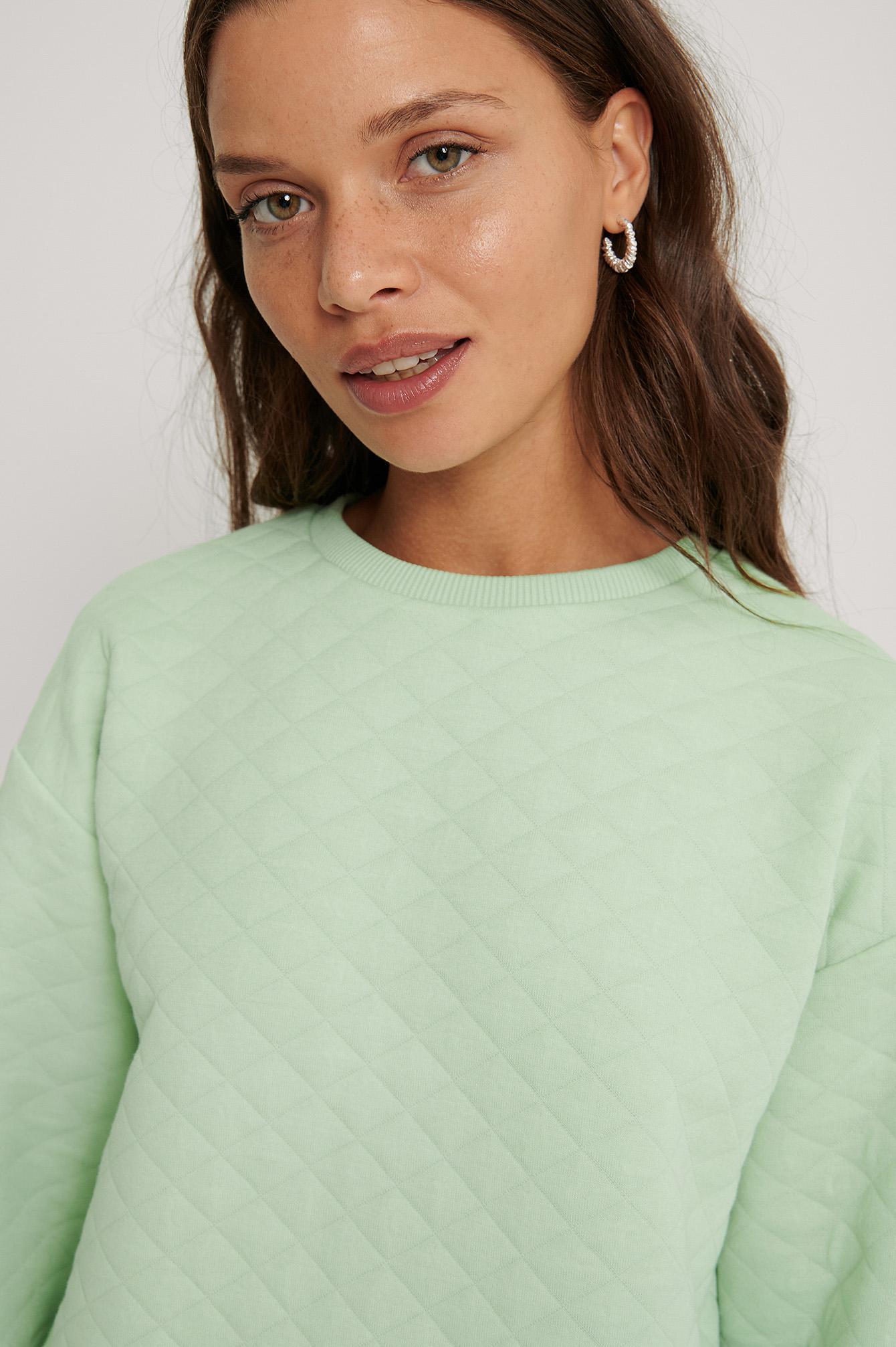 Mint Structured Sweater