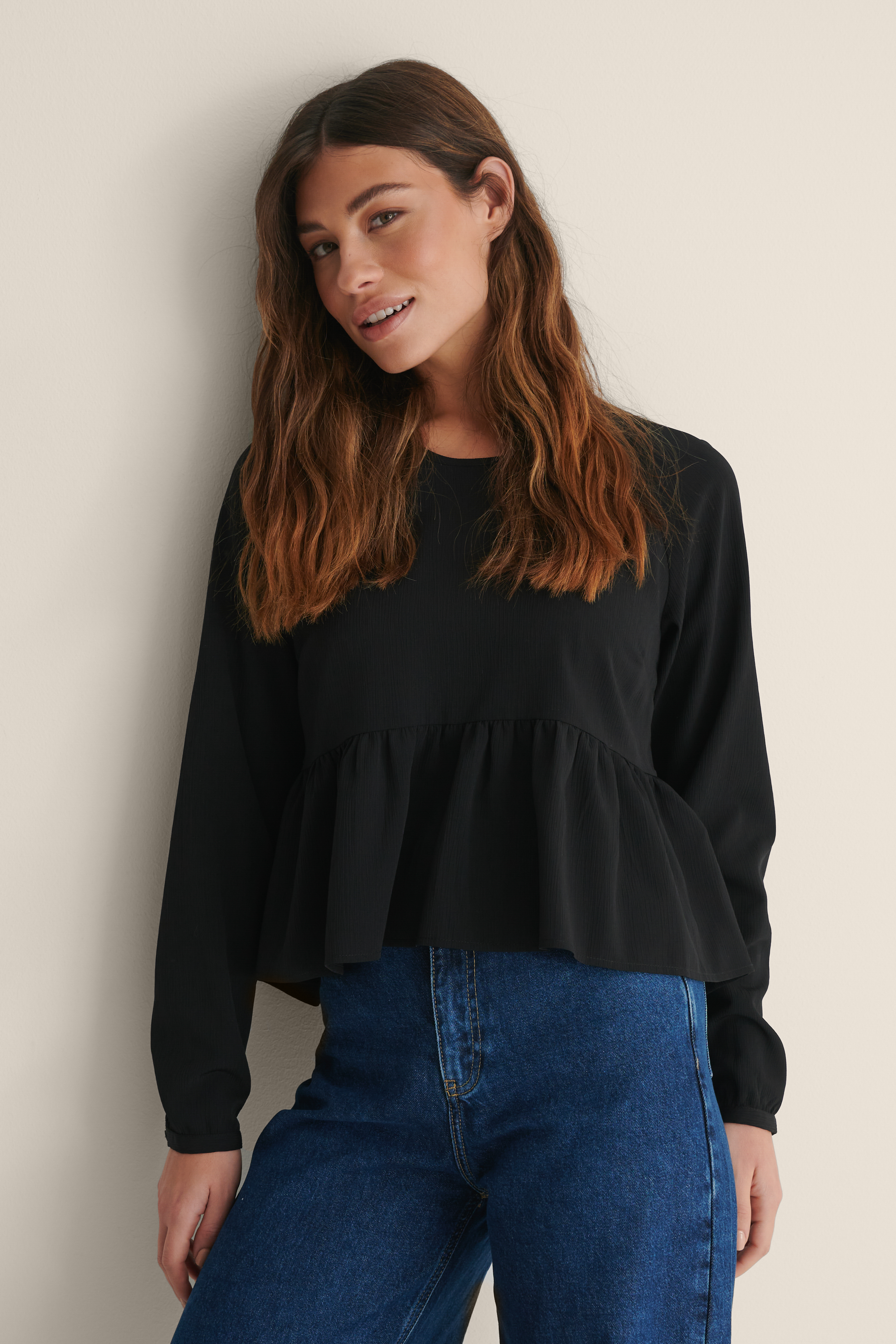 Black Loose Fit blouse