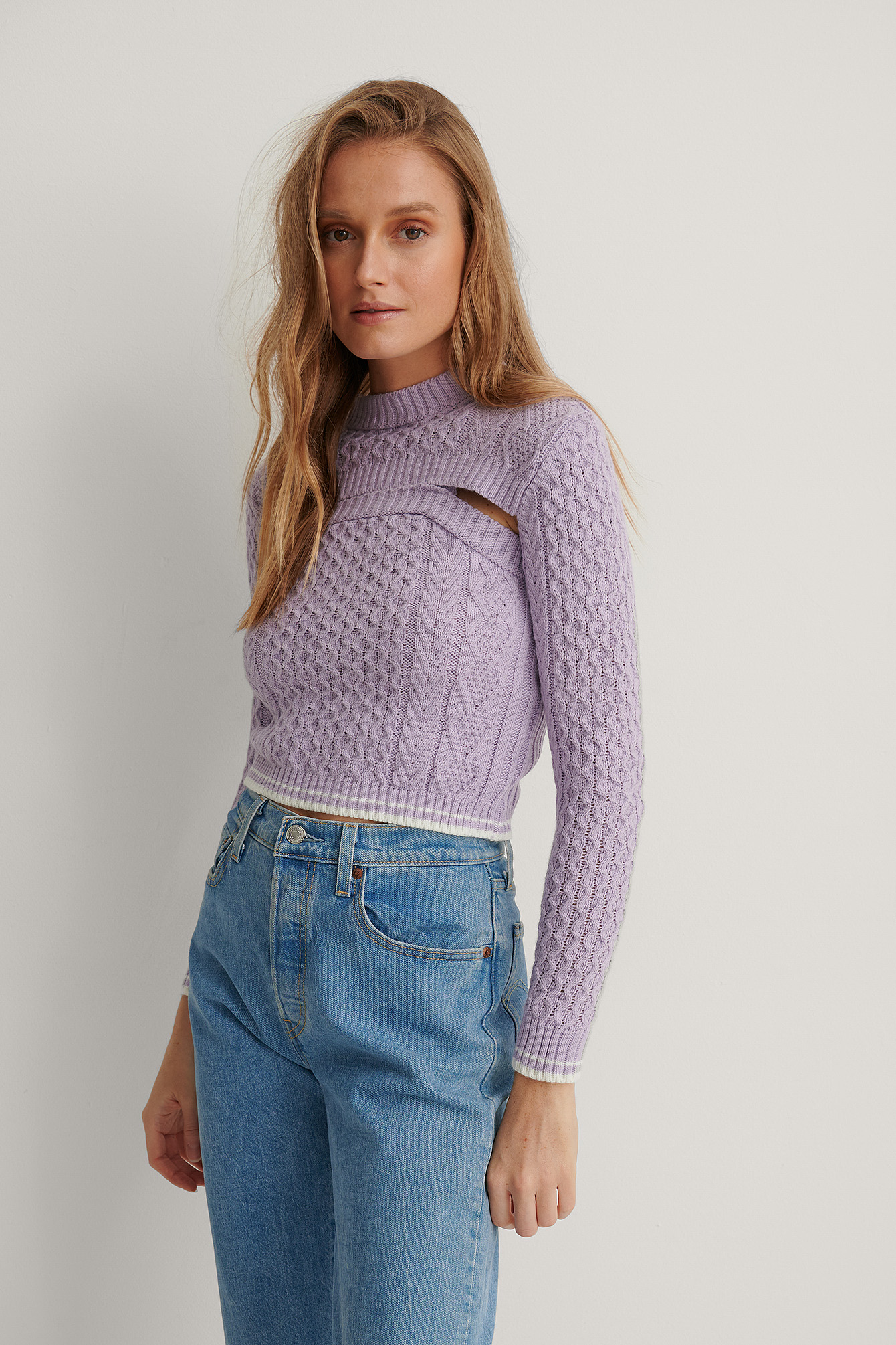 Lila Double Knit Top