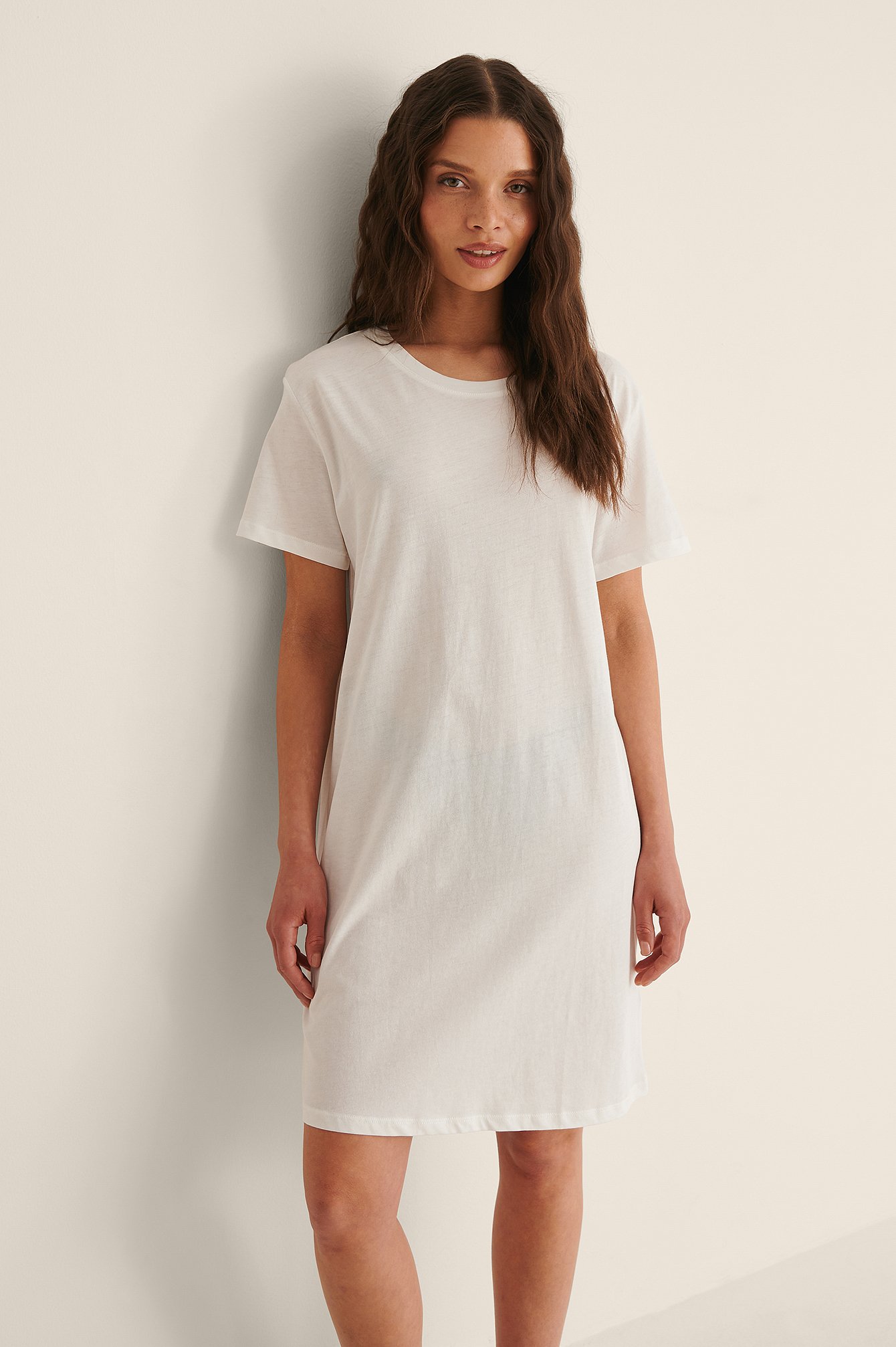 Offwhite Organic T-Shirt Dress