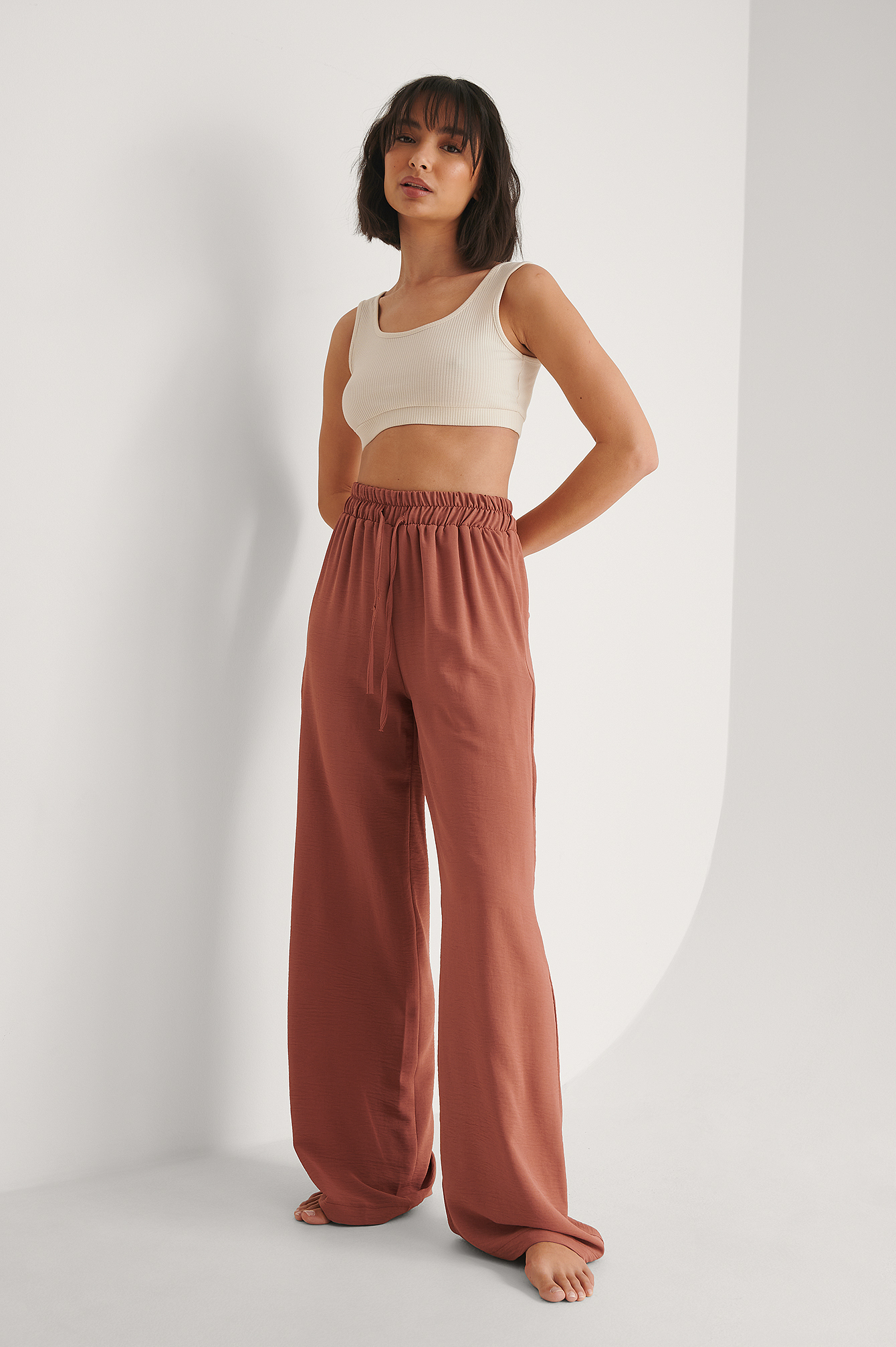 Trendyol Wide Leg Trousers Outfit