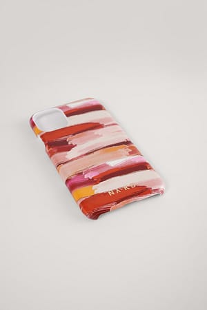 Abstract Pink Printed Phone Case