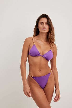 Purple Culotte bikini