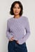 Cable Knit Round Neck Sweater
