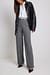 Fitted Wide Leg Suit Pants