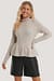 Frill Detailed Knitted Sweater