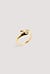 Gold Plated Swirl Ring