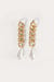 Oversize Chain Pearl Earrings