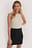 Tailored A-line Mini Skirt