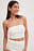 Rib Knitted Bandeau Top