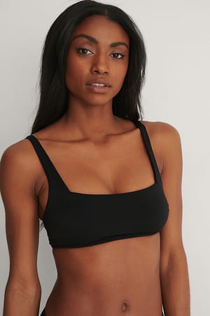 Black Mia Bikini Top
