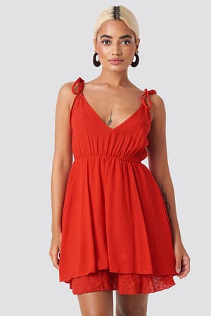 Red Milla Short Dress
